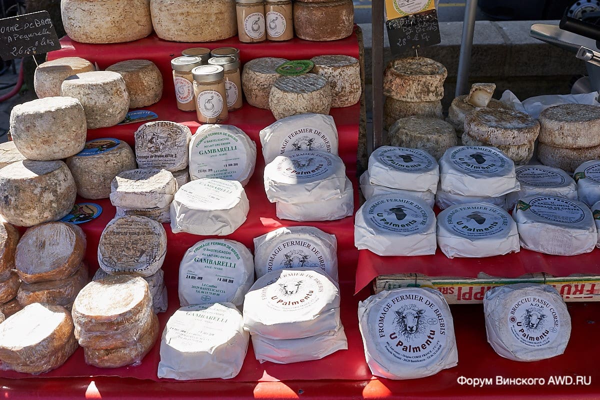 Еда на Корсике, что попробовать