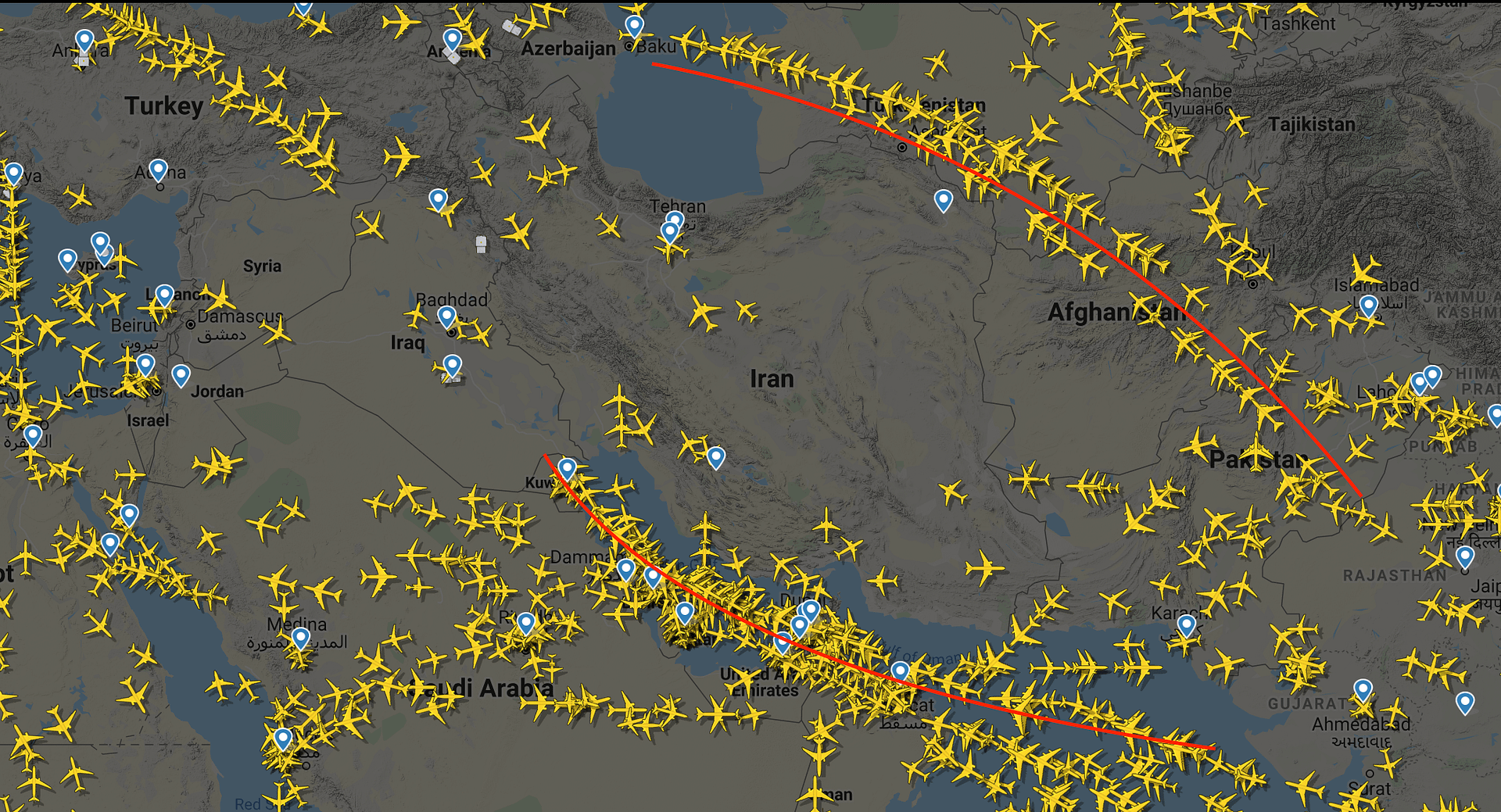 Иран и рост цен на авиабилеты