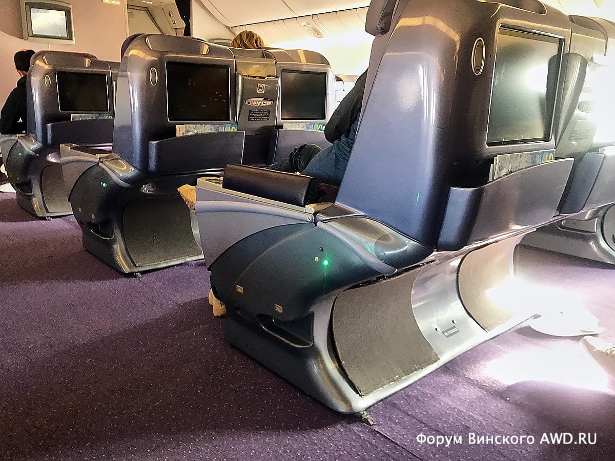 Бизнес класс Thai Airways отзывы