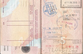 Действующая виза в аннулированном паспорте