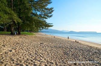Пляж Банг Тао начале декабря