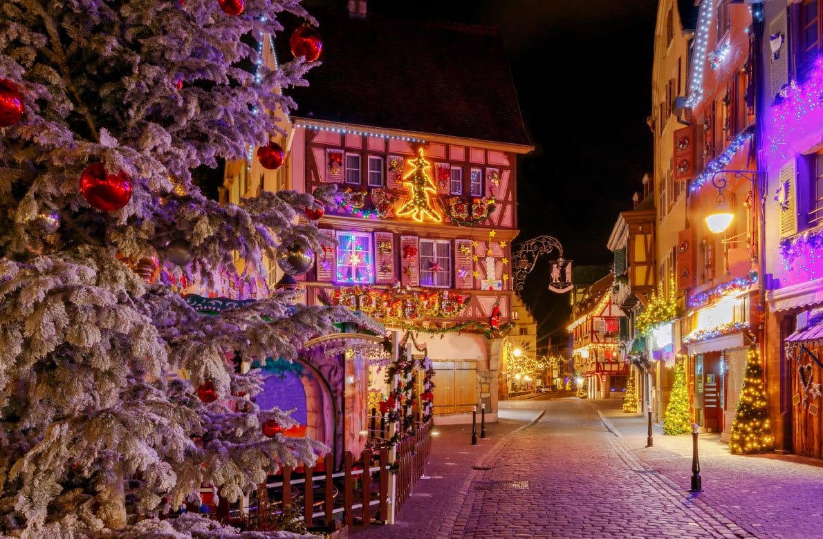 Кольмар Франция рождественская ярмарка 2019-2020