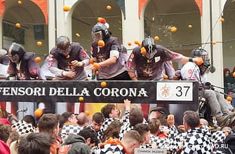 Битва апельсинов в Италии 2019