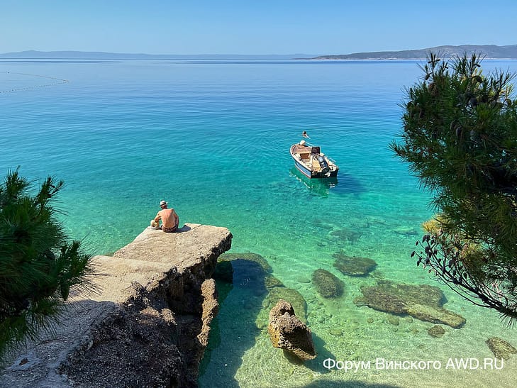 Башка Вода - Брела пляжи в Хорватии
